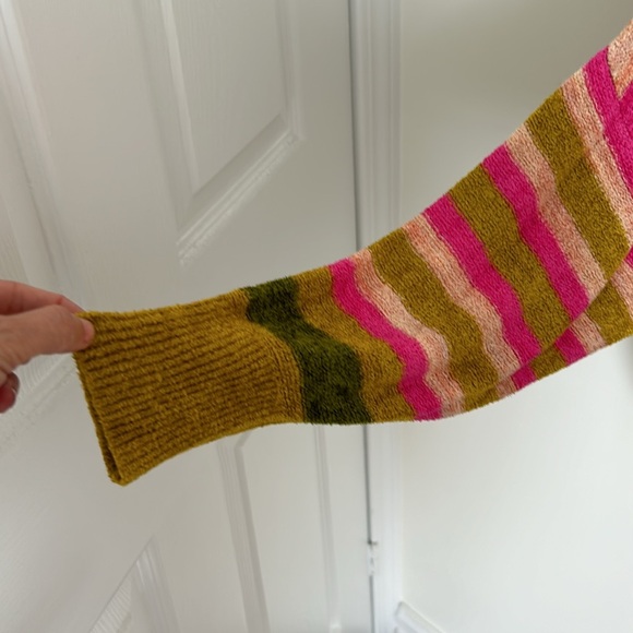 Free People oversized chenille sweater - Picture 7 of 9